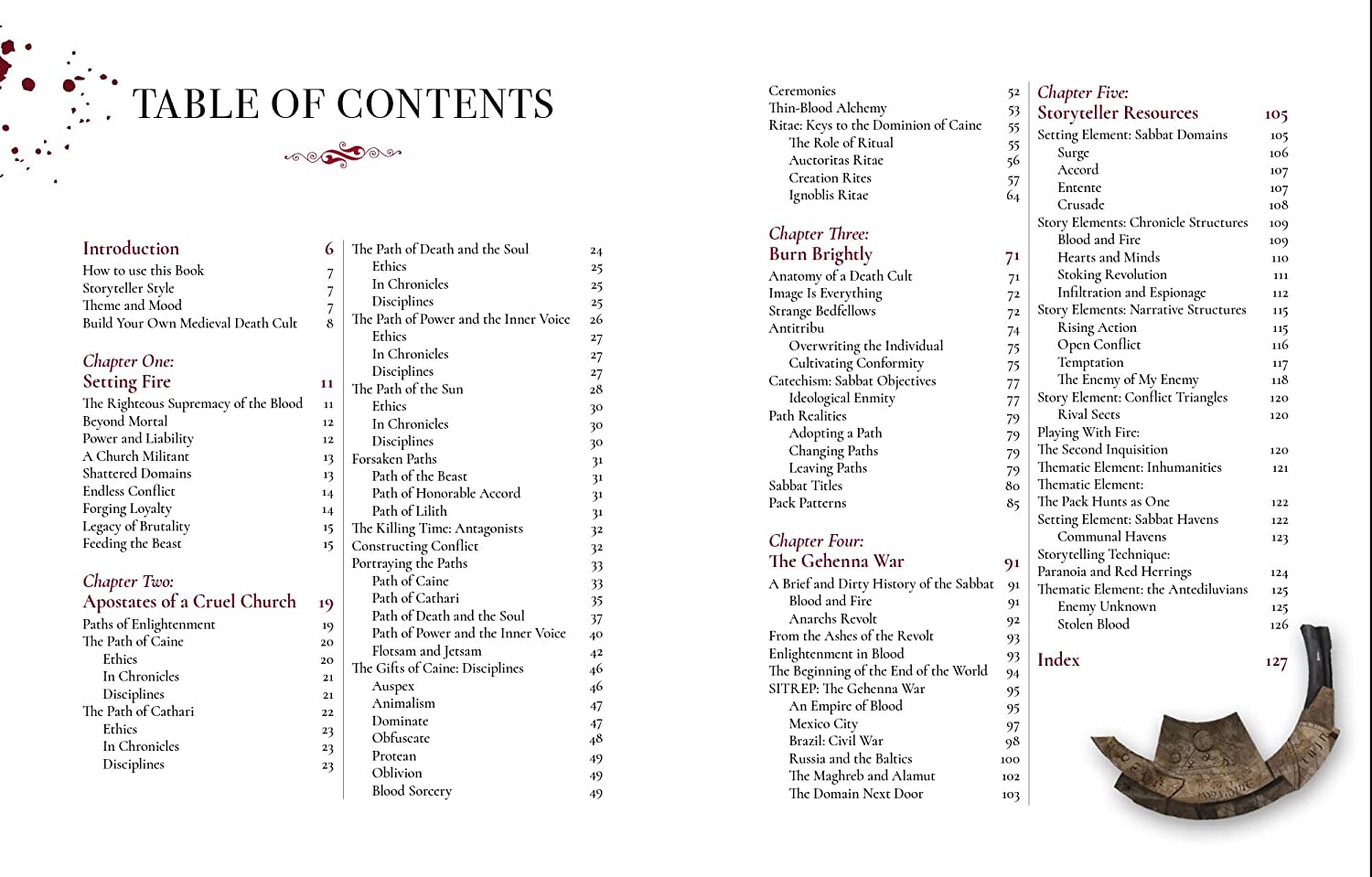 Vampire : The Masquerade 5th Edition - Sabbat The Black Hand